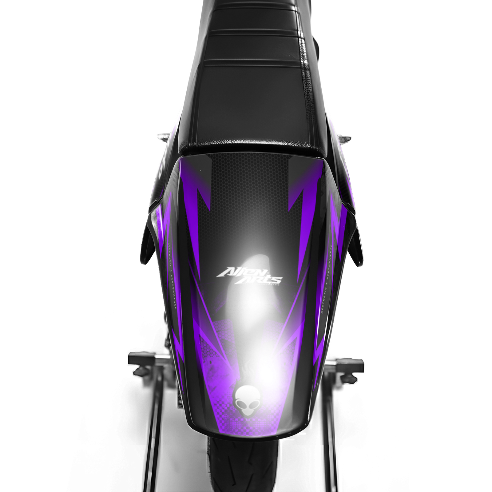 LISSE - Kit decorativo DERBI 50cc - Viola