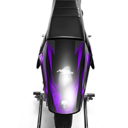 LISSE - Kit deco DERBI 50cc - Violet — vue 3