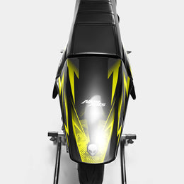 LISSE - Kit deco DERBI 50cc - Jaune — vue 3