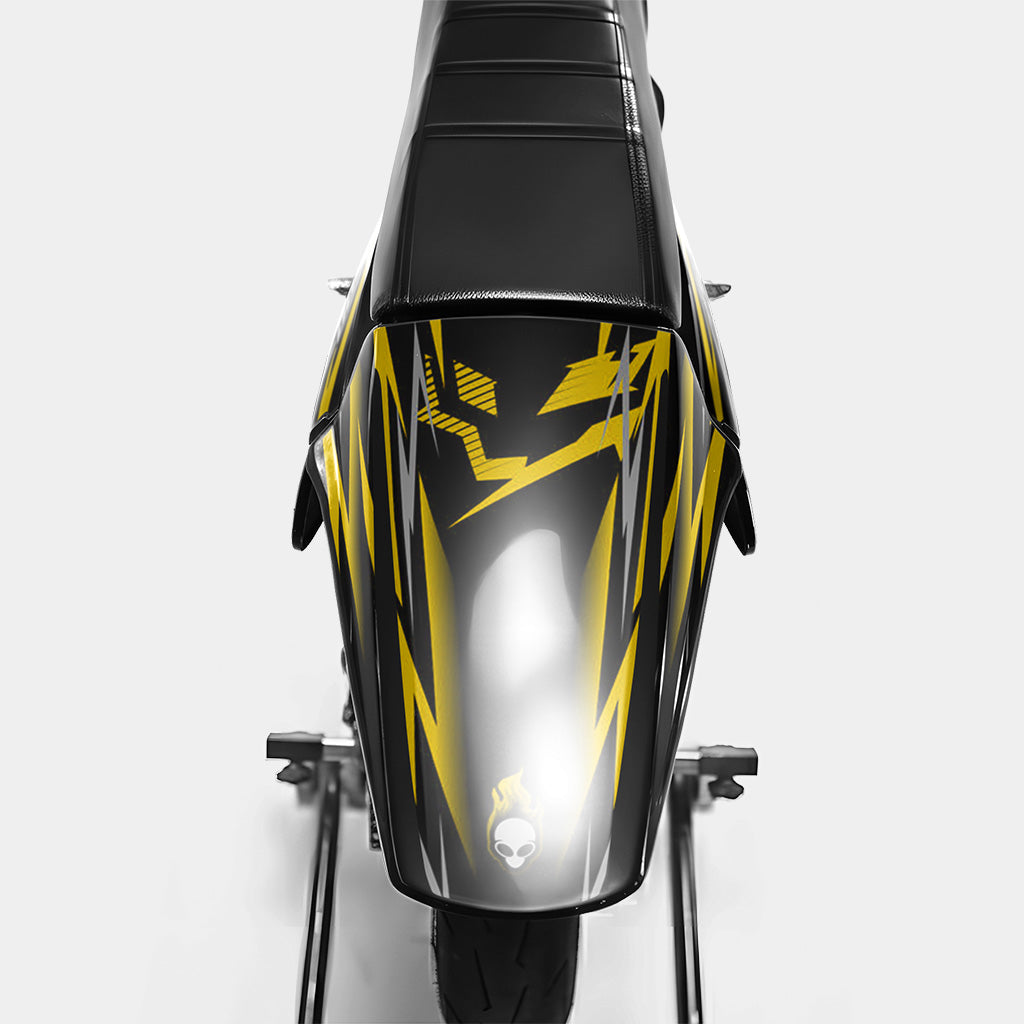 LUEUR - Kit decorativo DERBI 50cc - Giallo scuro