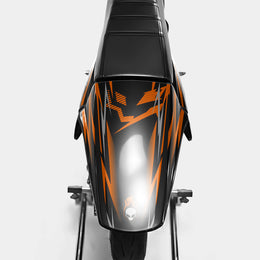 LUEUR - Kit deco DERBI 50cc - Orange — vue 3