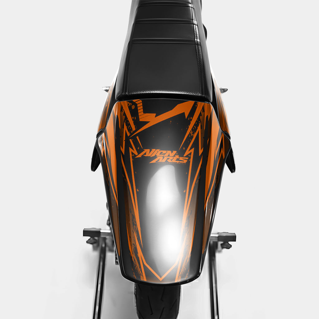 ESPEJO - Kit decorativo DERBI 50cc - Naranja