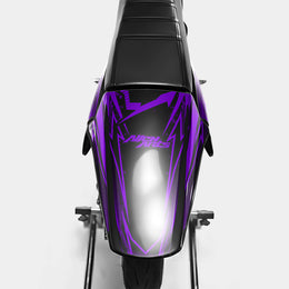 MIROIR - Kit deco DERBI 50cc - Violet — vue 3