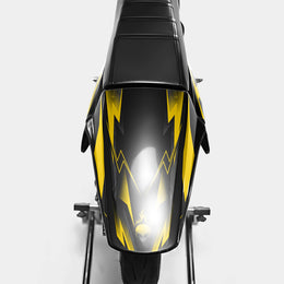 MISTRAL - Kit deco DERBI 50cc - Jaune Foncé — vue 3