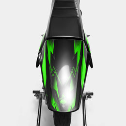 MISTRAL - Kit deco DERBI 50cc - Vert — vue 3