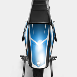 ONYX - Kit deco DERBI 50cc - Bleu — vue 3