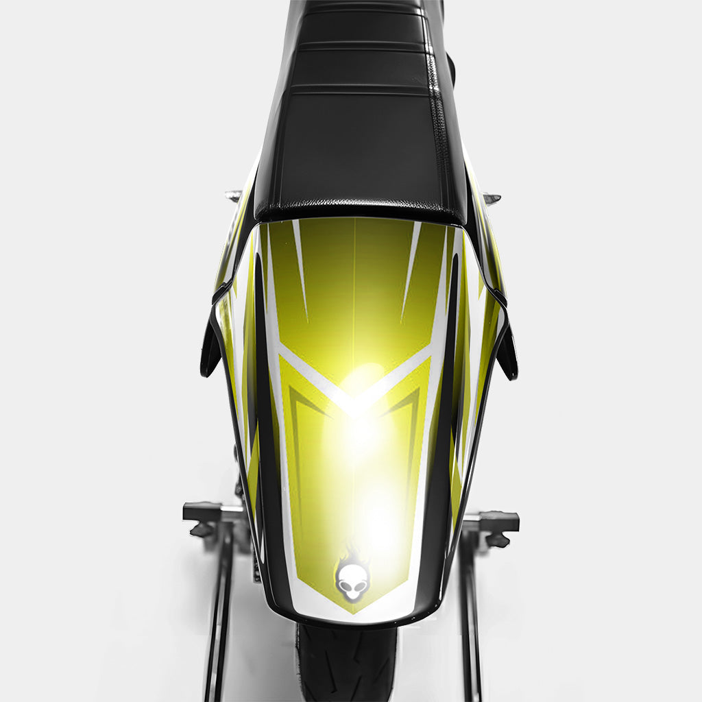 ONYX - Dekorationsset DERBI 50cc - Gelb