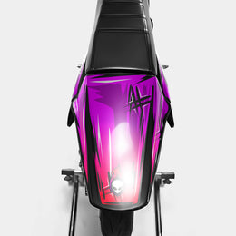 PAVO - Kit deco DERBI 50cc - Rose — vue 3