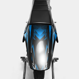 PIQUE - Kit deco DERBI 50cc -  Bleu — vue 3