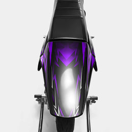 PIQUE - Kit deco DERBI 50cc - Violet — vue 3