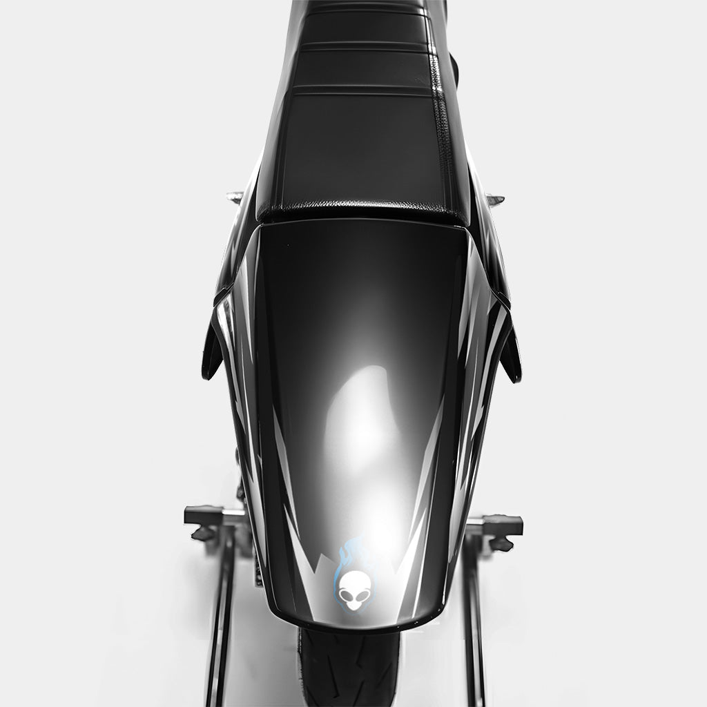 PLUME - Kit deco DERBI 50cc - Bleu