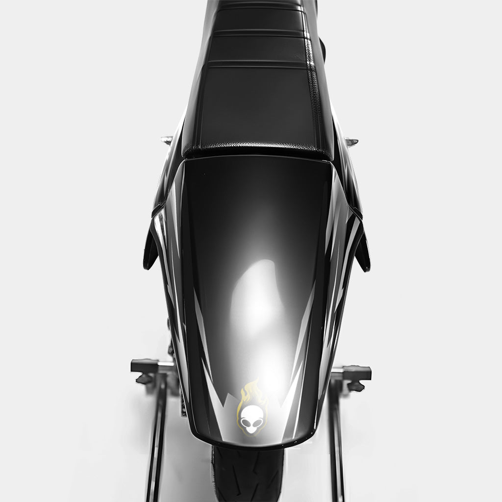 PLUME - Kit deco DERBI 50cc - Jaune Foncé