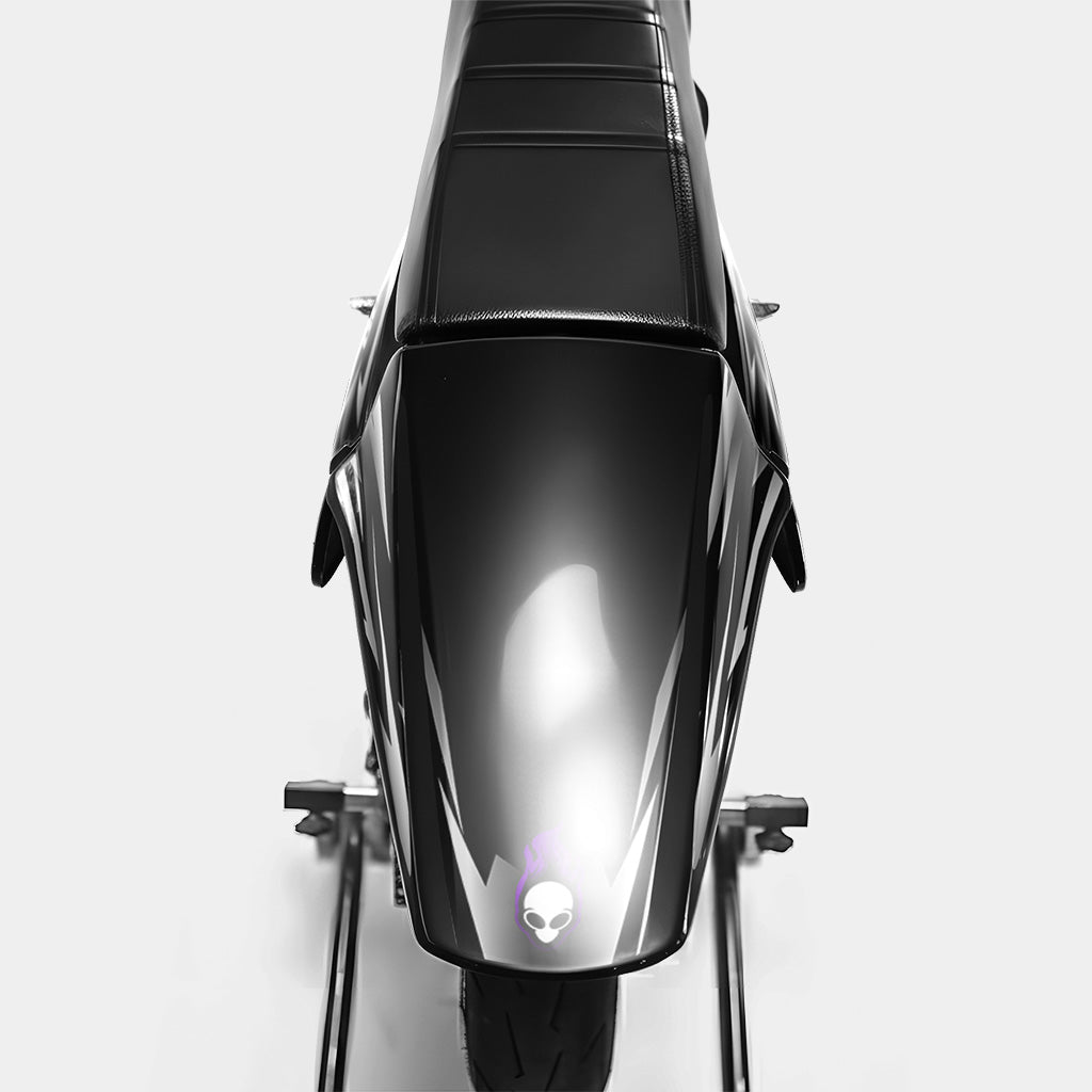 PLUME - Dekorationsset DERBI 50cc - Violett