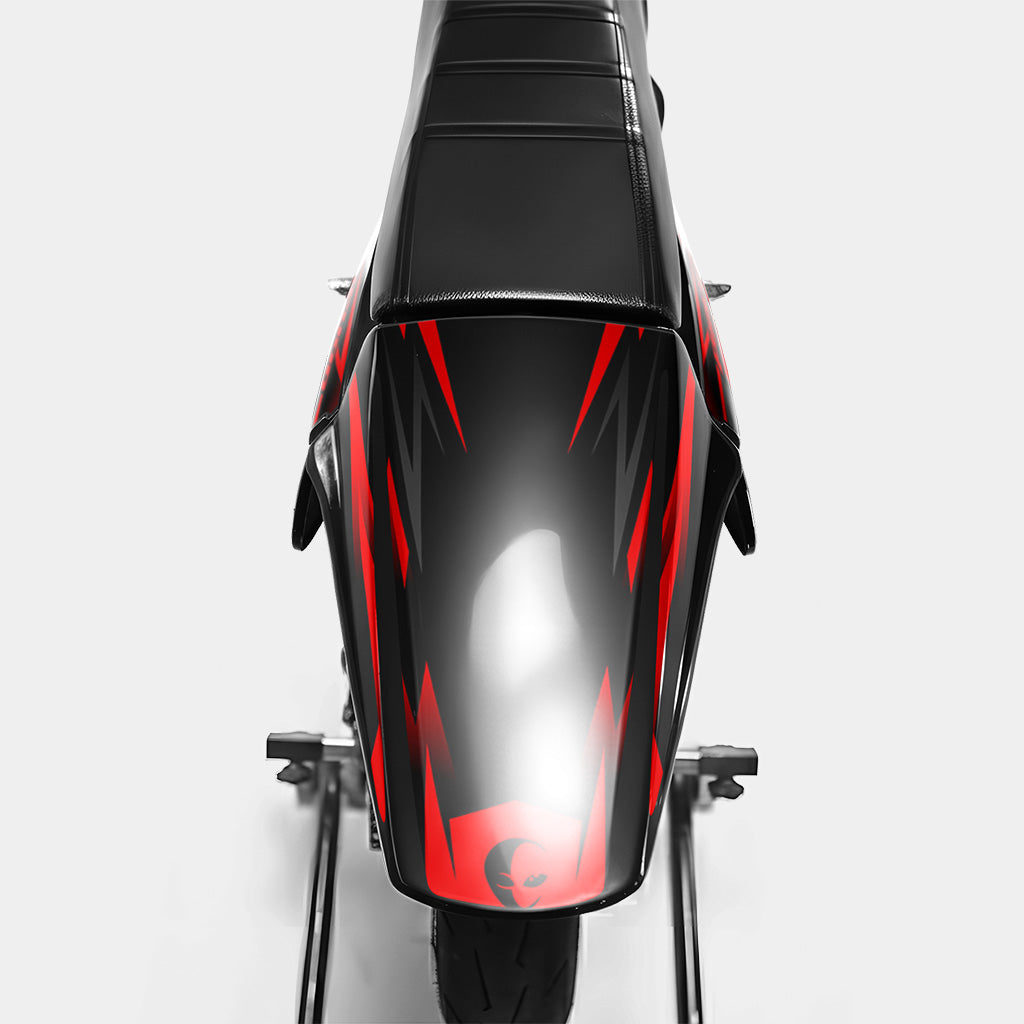 SABLE - Kit deco DERBI 50cc - Rouge