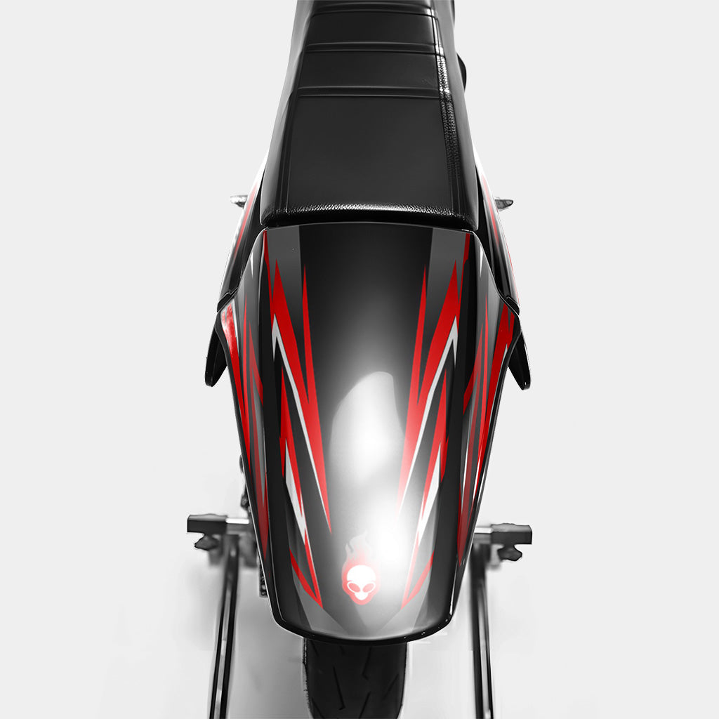 SENSO - Kit deco DERBI 50cc - Rouge