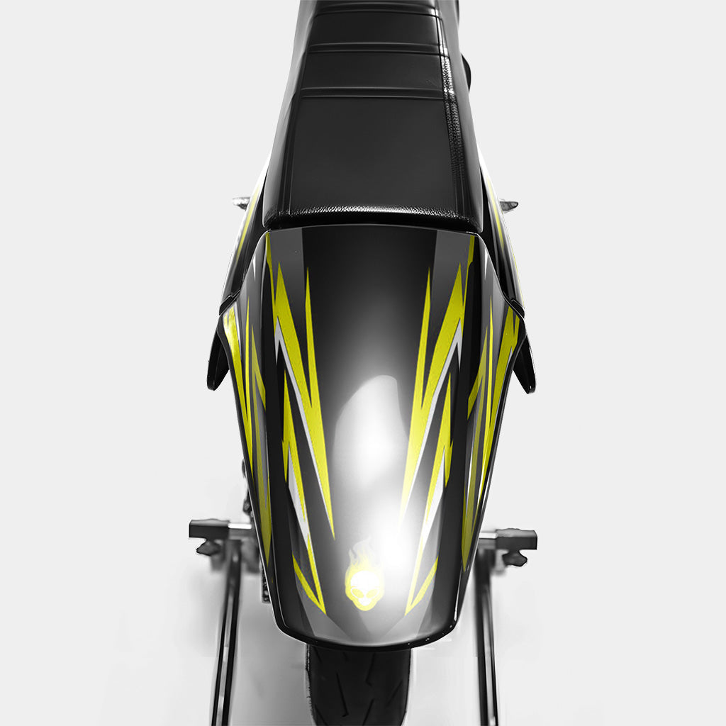 SENSO - Kit deco DERBI 50cc - Jaune