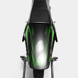 VAGUE - Kit deco DERBI 50cc - Vert — vue 3