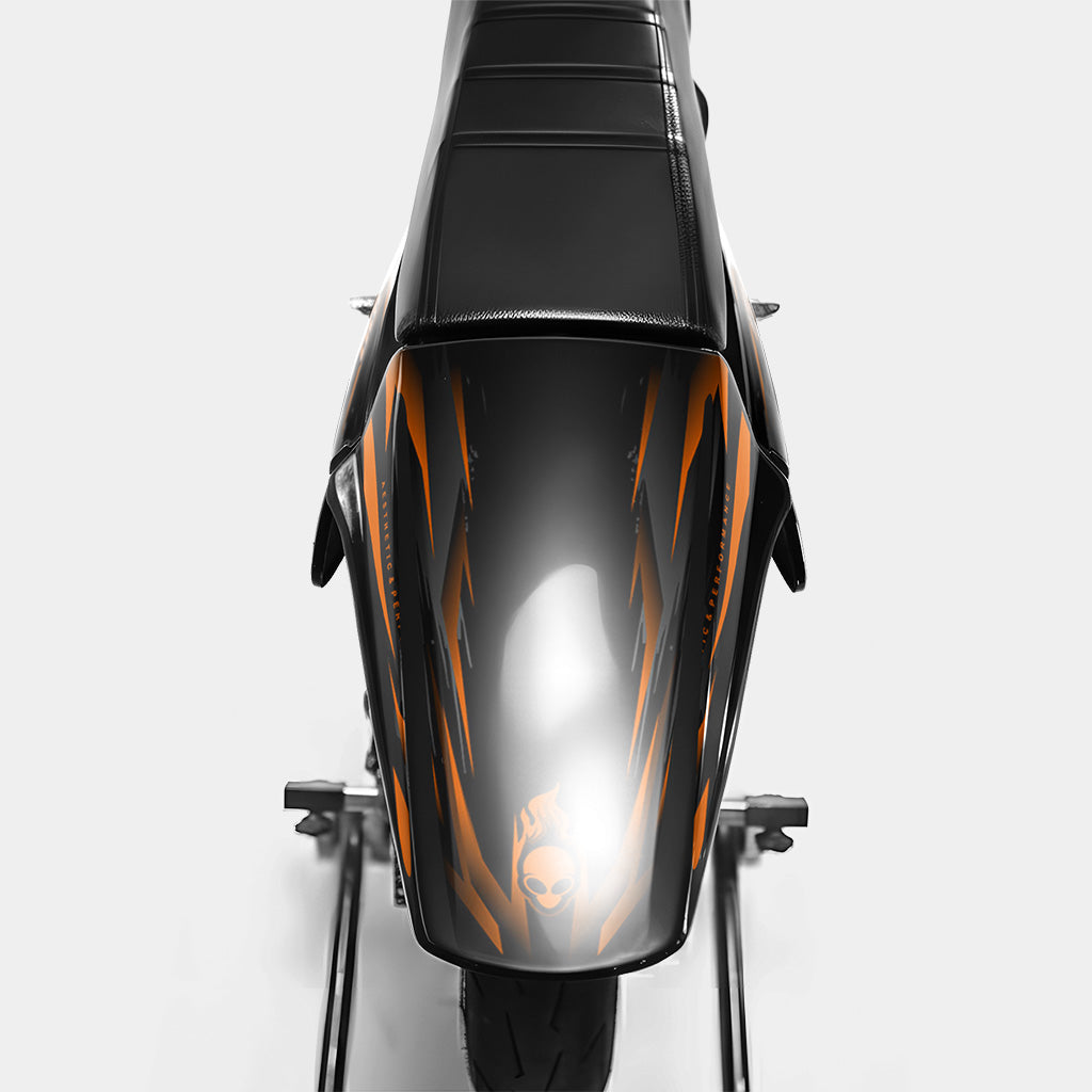 VAGUE - Kit decorativo DERBI 50cc - Arancione