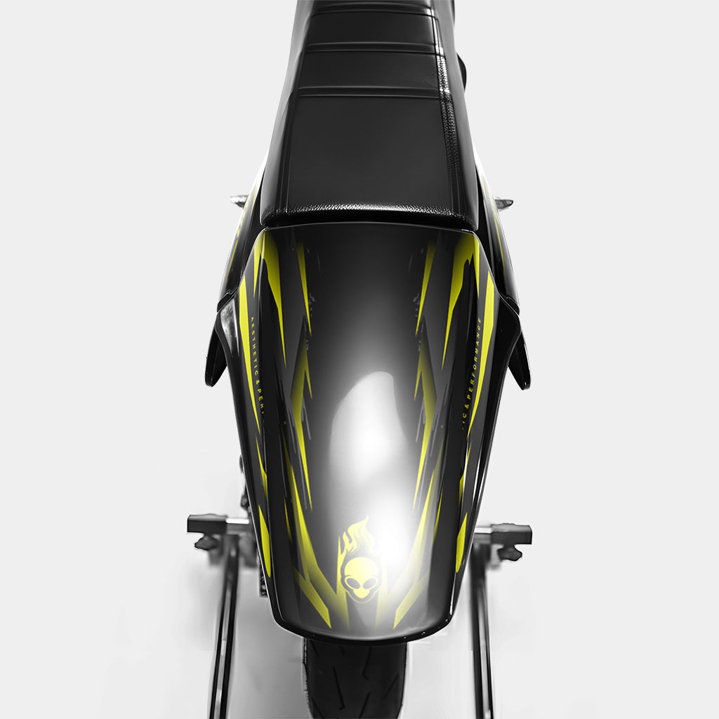 VAGUE - DERBI 50cc decal kit - Yellow
