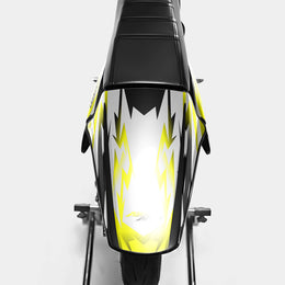 VESTA - Kit deco DERBI 50cc - Jaune — vue 3