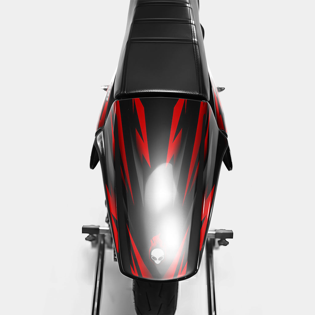 VITRA - Kit decorativo DERBI 50cc - Rojo