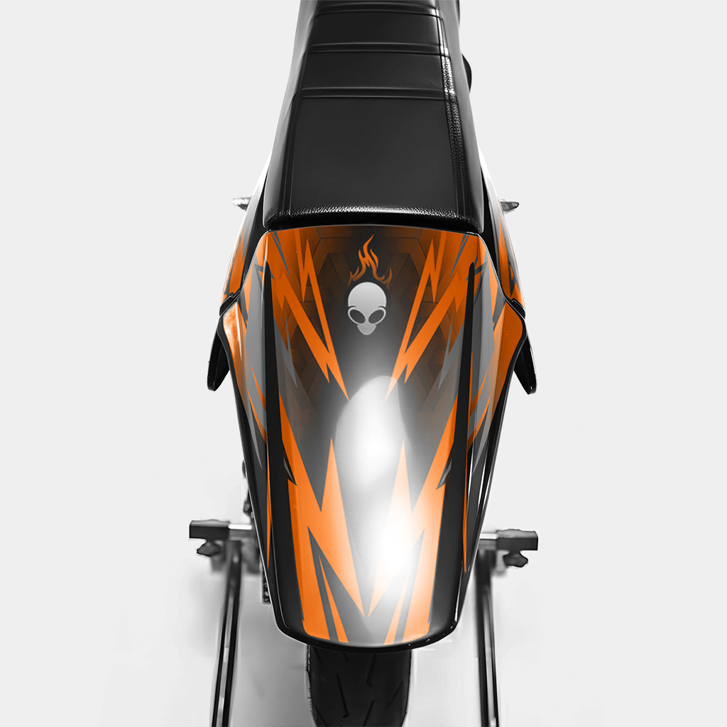 ZÉPHYR - DERBI 50cc decoration kit - Orange