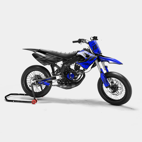 0RBIS - Kit deco DERBI 50cc - Bleu Foncé