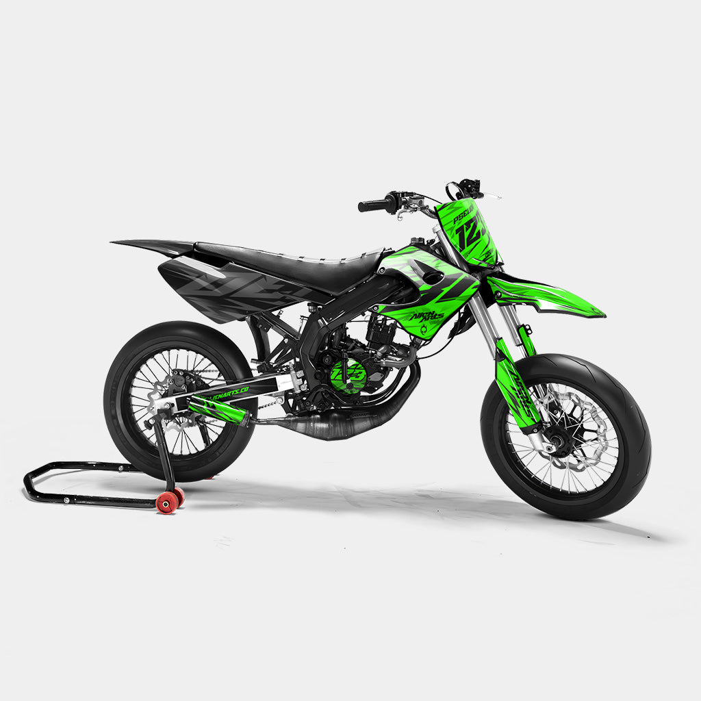 0RBIS - Kit deco DERBI 50cc - Vert