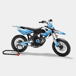 CALYPSO - Kit deco DERBI 50cc - Bleu — vue 1