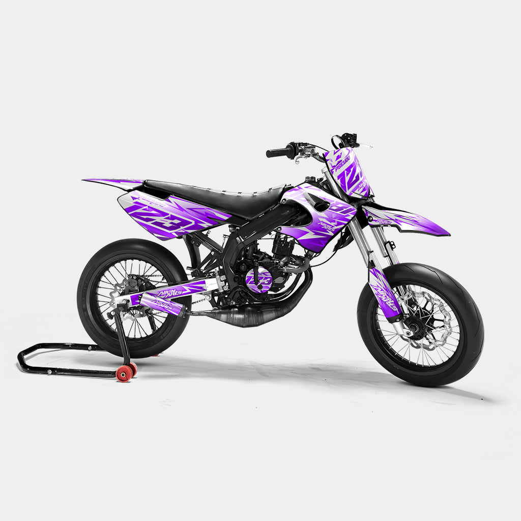 CALYPSO - Dekorationsset DERBI 50cc - Violett
