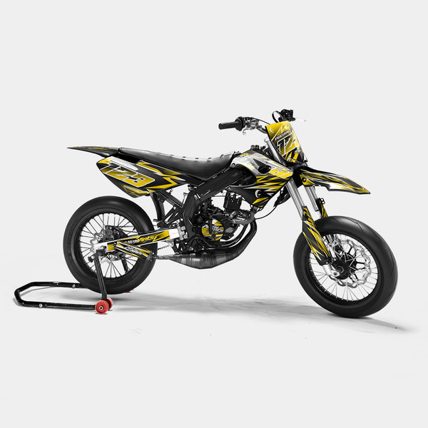 CIEL - Kit deco DERBI 50cc - Jaune Foncé