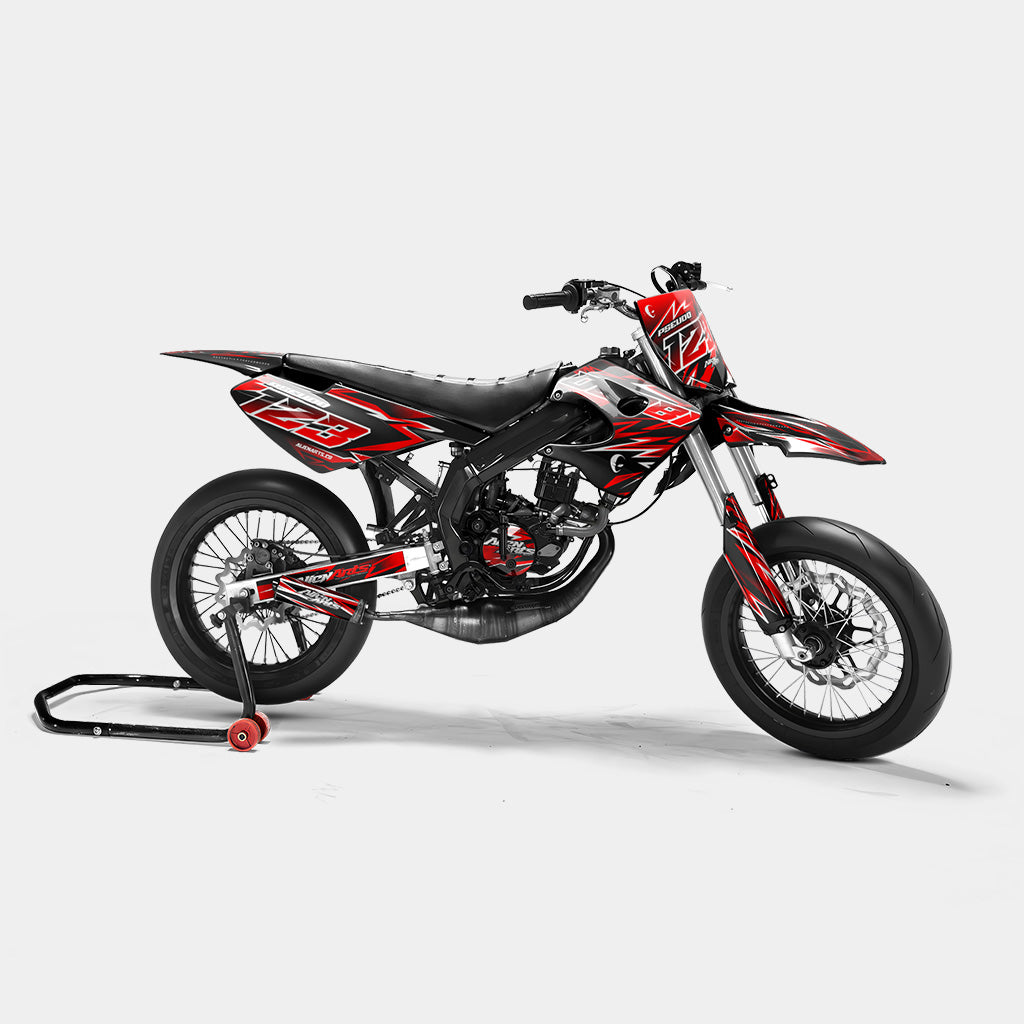 CIEL - Kit deco DERBI 50cc - Rouge