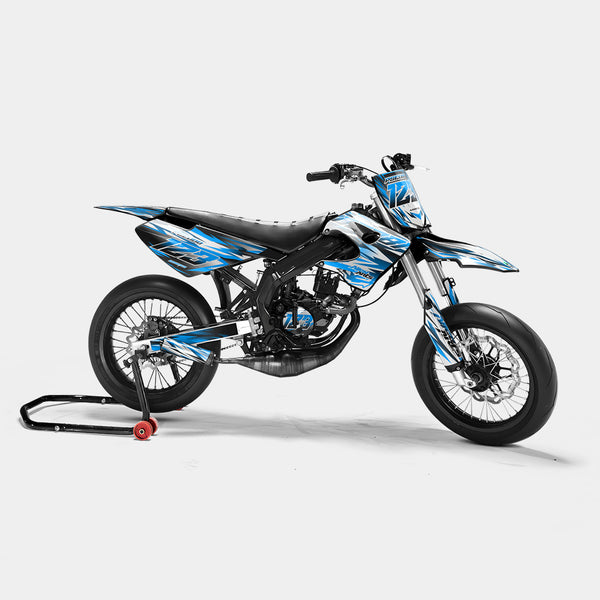 FIKA - Kit decorativo DERBI 50cc - Blu