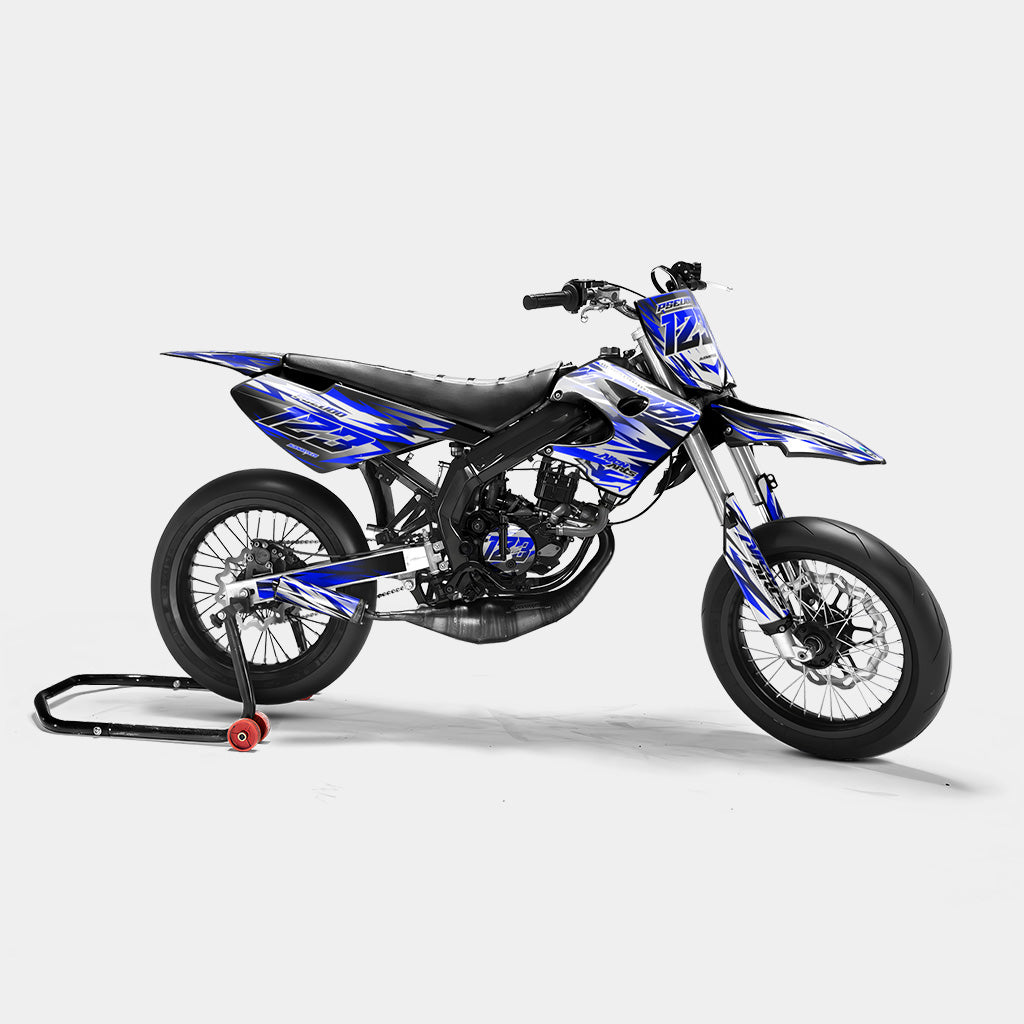 FIKA - Kit deco DERBI 50cc - Bleu Foncé