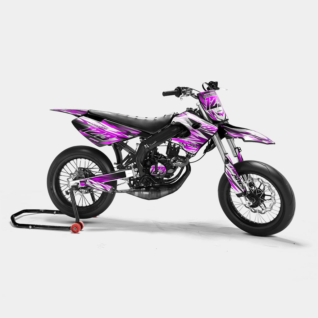 FIKA - Kit de decoración DERBI 50cc - Rosa