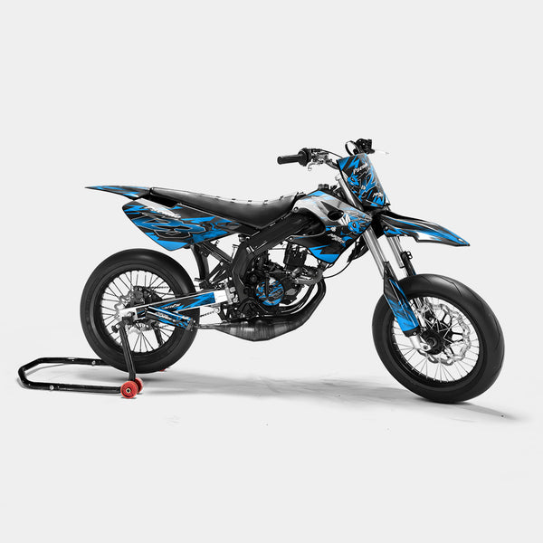 LISSE - Kit decorativo DERBI 50cc - Blu