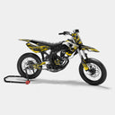 LISSE - Kit deco DERBI 50cc - Jaune Foncé