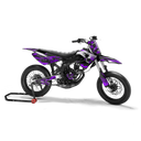 LISSE - Kit deco DERBI 50cc - Violet