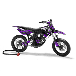 LISSE - Kit deco DERBI 50cc - Violet — vue 1