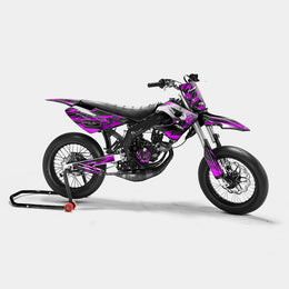 LISSE - Kit deco DERBI 50cc - Rose — vue 1