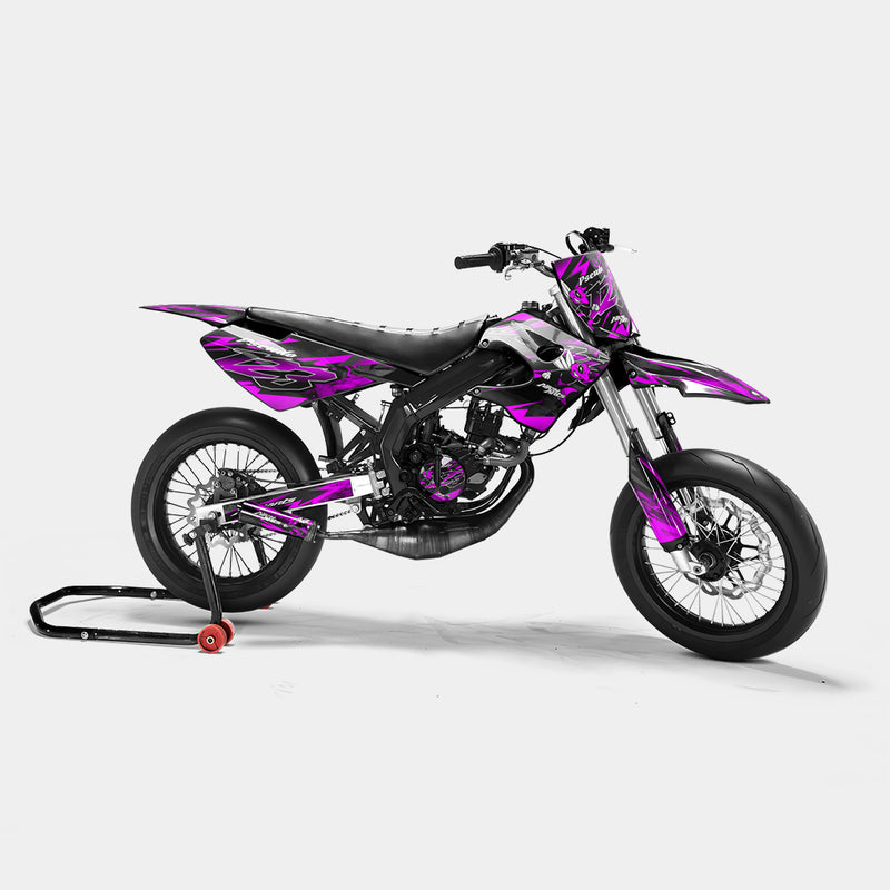LISSE - Kit deco DERBI 50cc - Rose