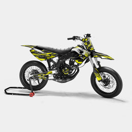 LISSE - Kit deco DERBI 50cc - Jaune — vue 1