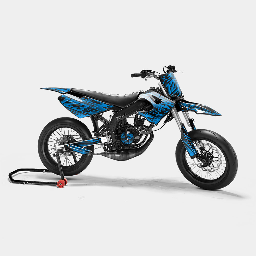 MIROIR - Kit decorativo DERBI 50cc - Blu