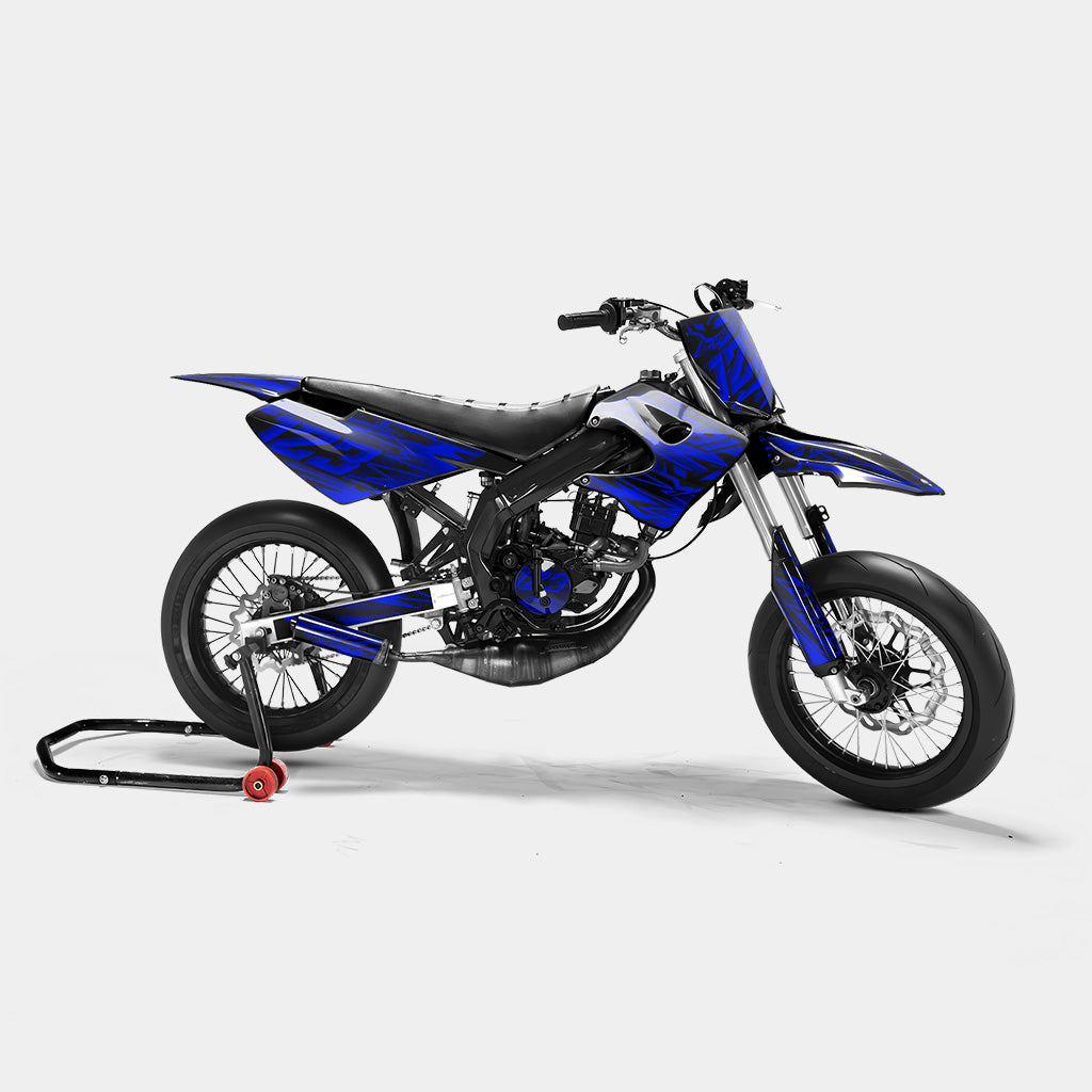 MIROIR - Kit deco DERBI 50cc - Bleu Foncé
