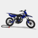 MIROIR - Kit deco DERBI 50cc - Bleu Foncé