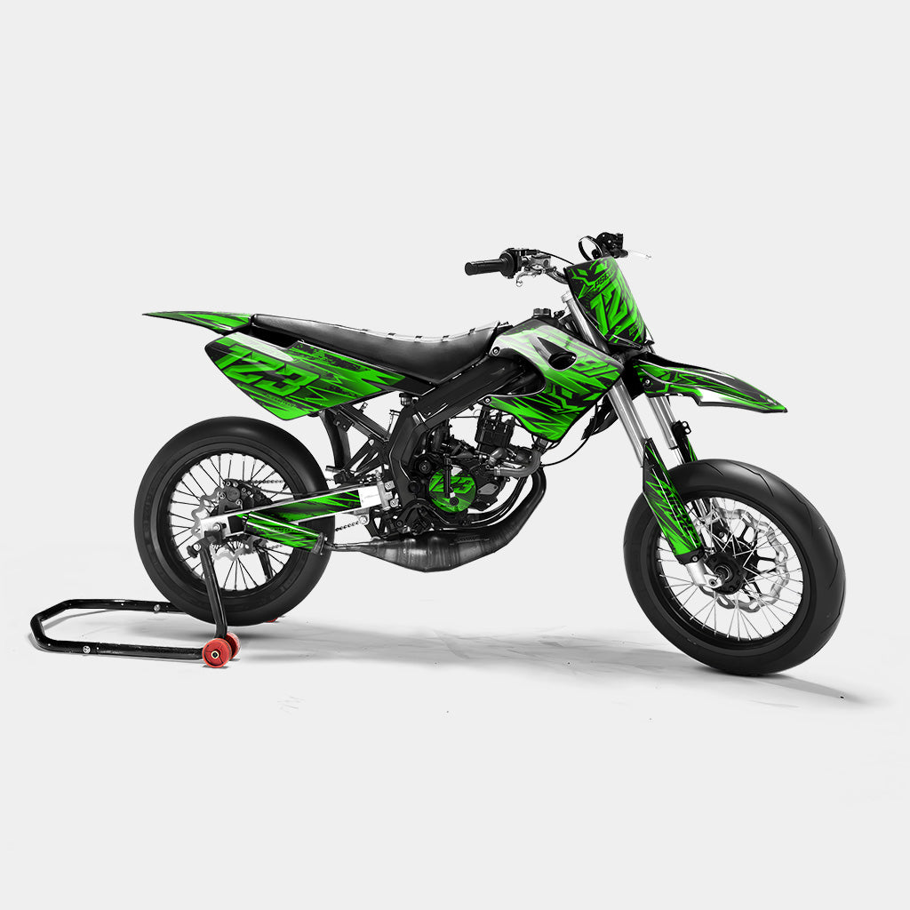 MIROIR - Kit deco DERBI 50cc - Vert