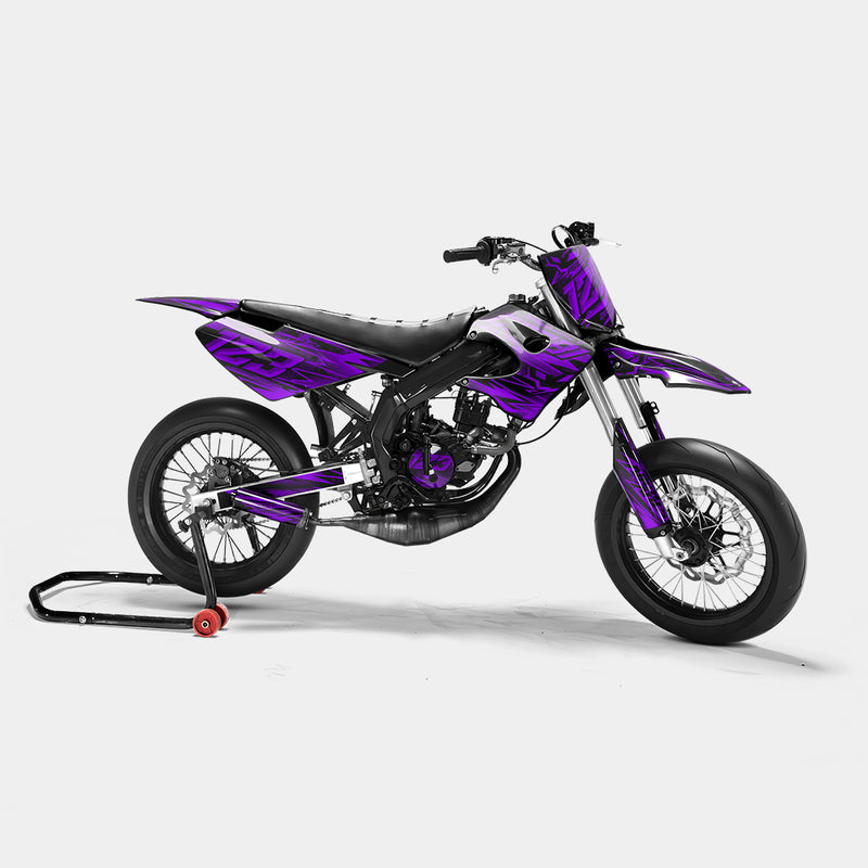 MIROIR - Kit deco DERBI 50cc - Violet