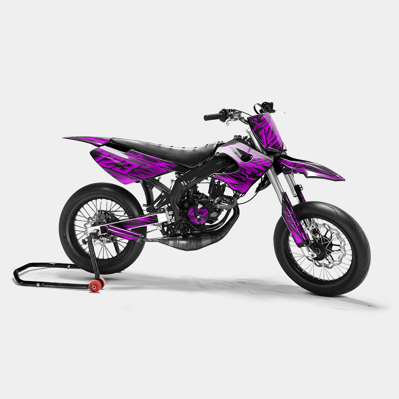 MIROIR - Kit deco DERBI 50cc - Rose