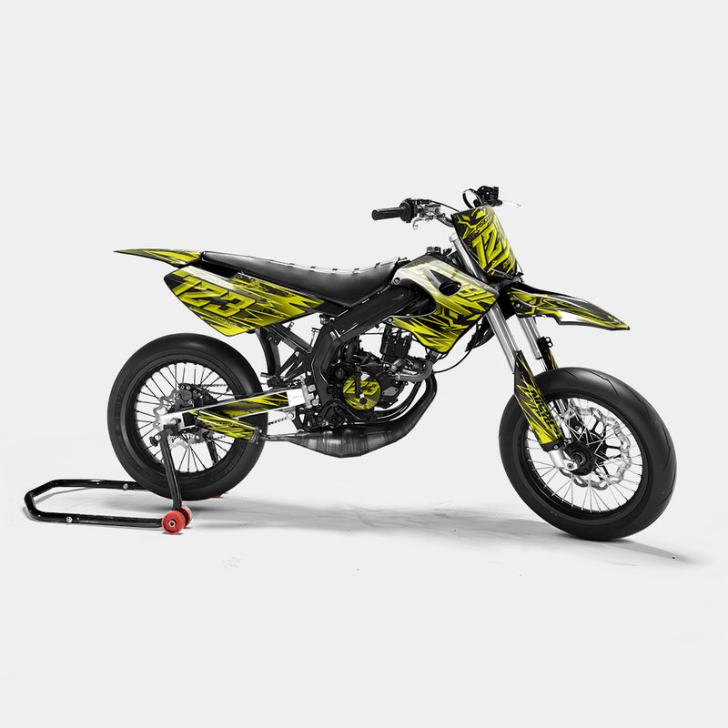 MIROIR - Kit deco DERBI 50cc - Jaune