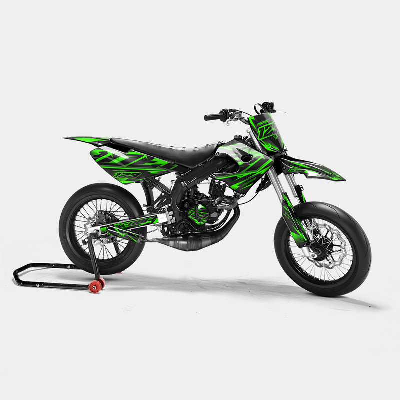 MISTRAL - Kit deco DERBI 50cc - Vert
